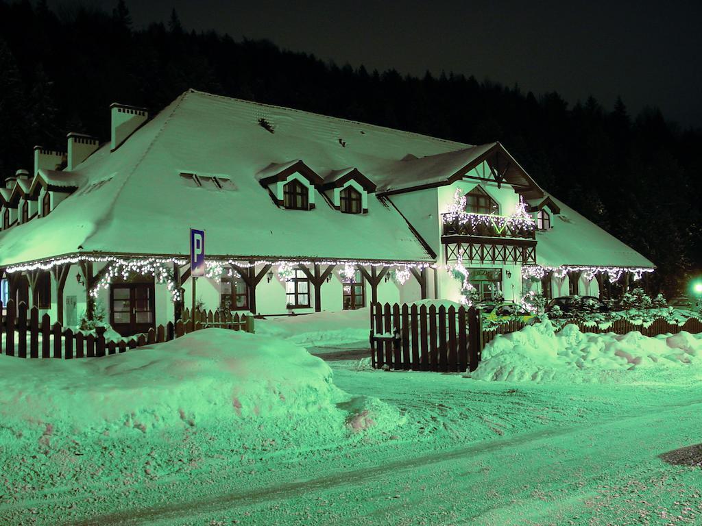 Gosciniec Bed & Breakfast Krynica Zdroj Bagian luar foto